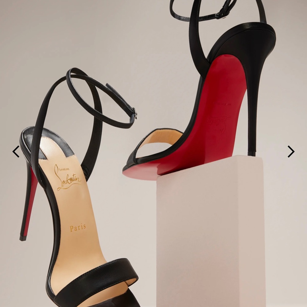 Loubigirl Ankle-Strap Red Sole Sandals - Picture 5 of 8